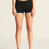 Wool Seamless Boxer W-Black