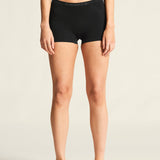 Wool Seamless Boxer W-Black