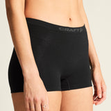 Wool Seamless Boxer W-Black