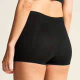 Wool Seamless Boxer W-Black