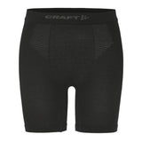 Wool Seamless Boxer 6-Inch M-Black
