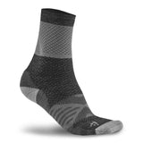 XC Warm Sock-Asphalt/White