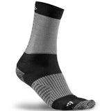 XC Training Sock-Black/Dk Grey Melange