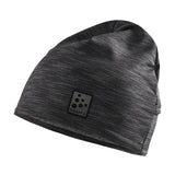 ADV Microfleece Ponytail Hat - Mélange noir