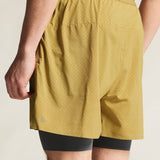 Hypervent 2-In-1 Shorts M-Khaki