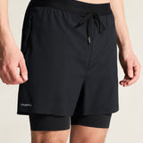 Hypervent 2-In-1 Shorts M-Black
