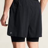Hypervent 2-In-1 Shorts M-Black