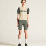 Maillot d'entraînement Endur W-Tofu/Vert