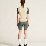 Maillot d'entraînement Endur W-Tofu/Vert