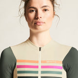 Maillot d'entraînement Endur W-Tofu/Vert