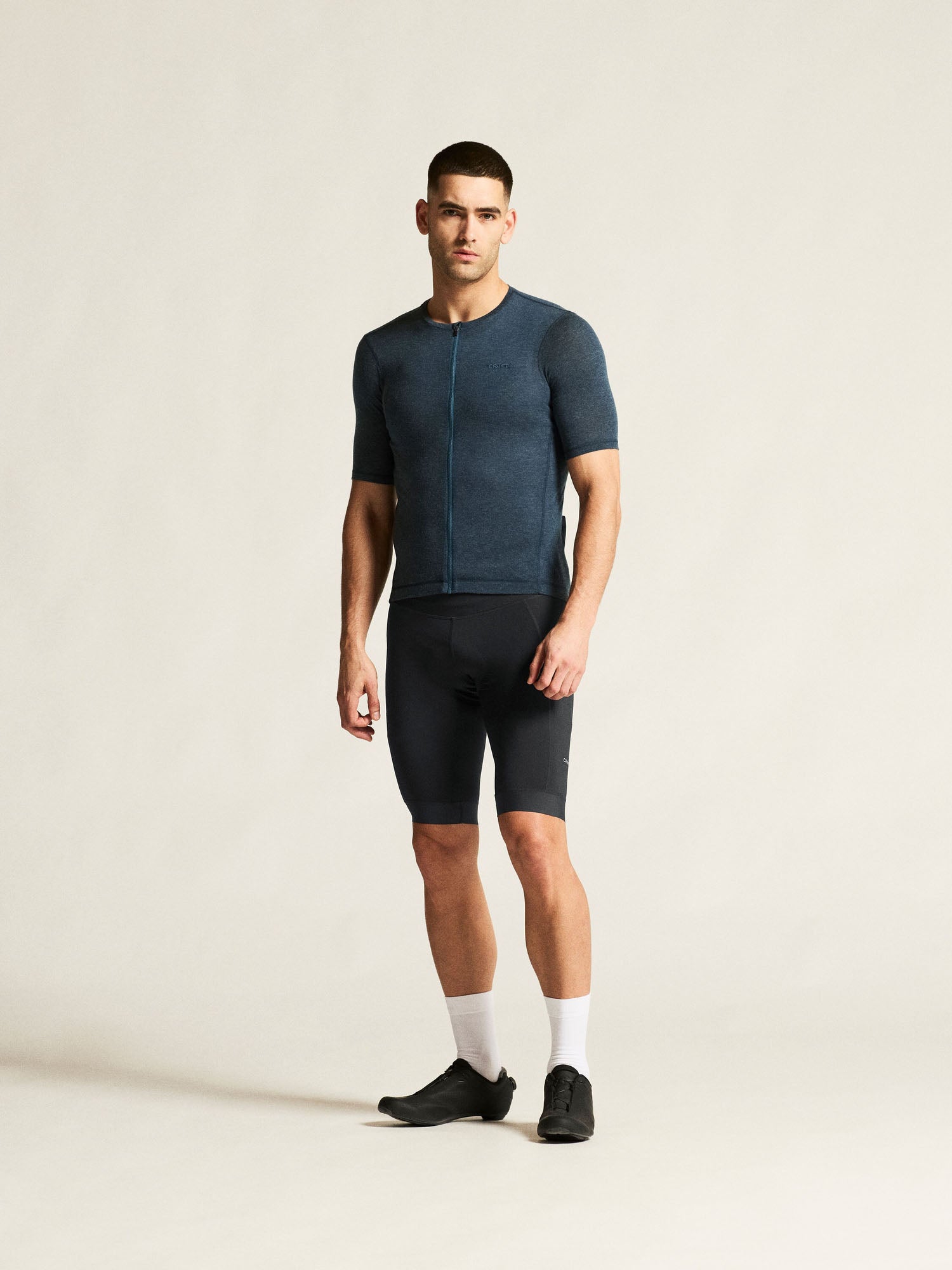 Everyday Wool SS Jersey M-North Melange