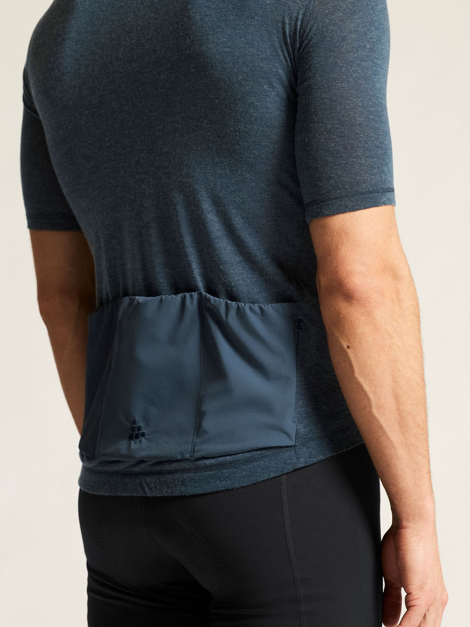 Everyday Wool SS Jersey M-North Melange