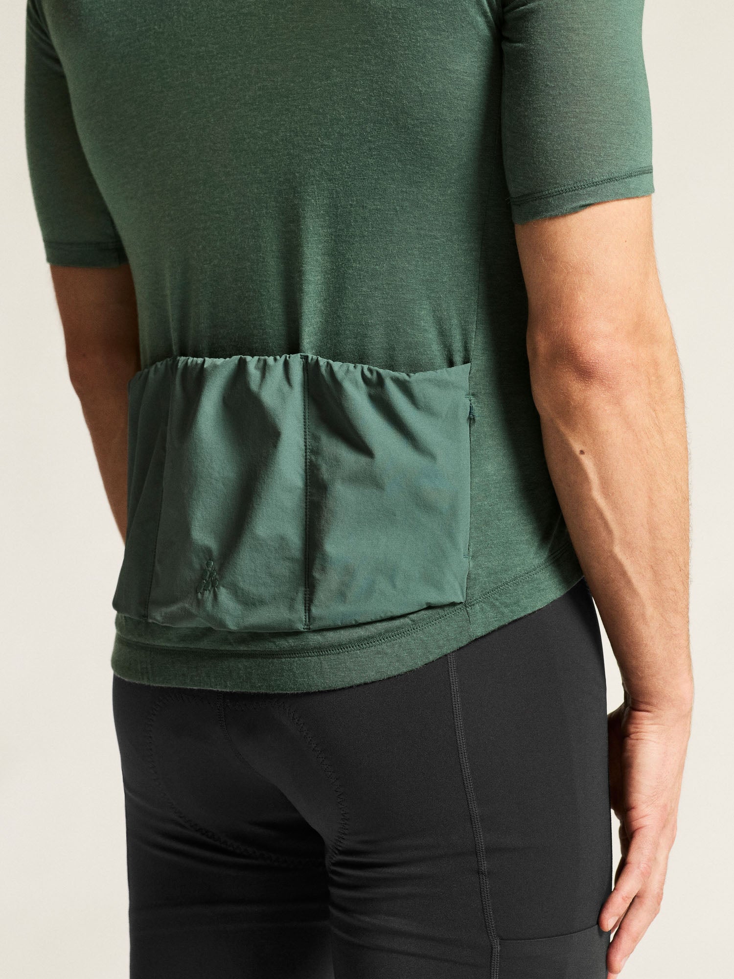 Everyday Wool SS Jersey M-Atlantic Melange