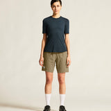 Everyday Wool SS Tee W-North Melange