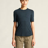 Everyday Wool SS Tee W-North Melange
