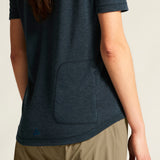 Everyday Wool SS Tee W-North Melange