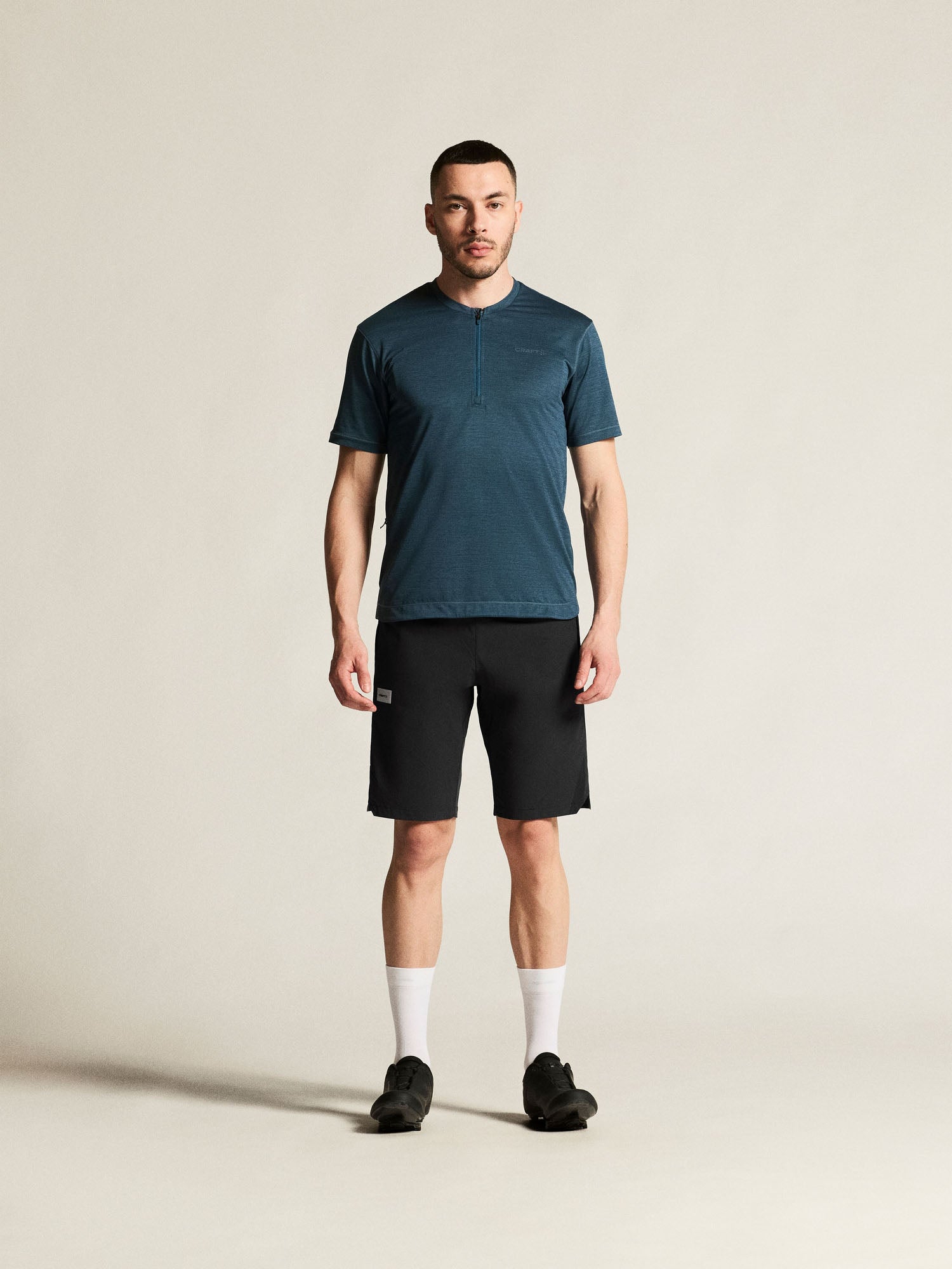 Everyday Shorts with Pad M-Black