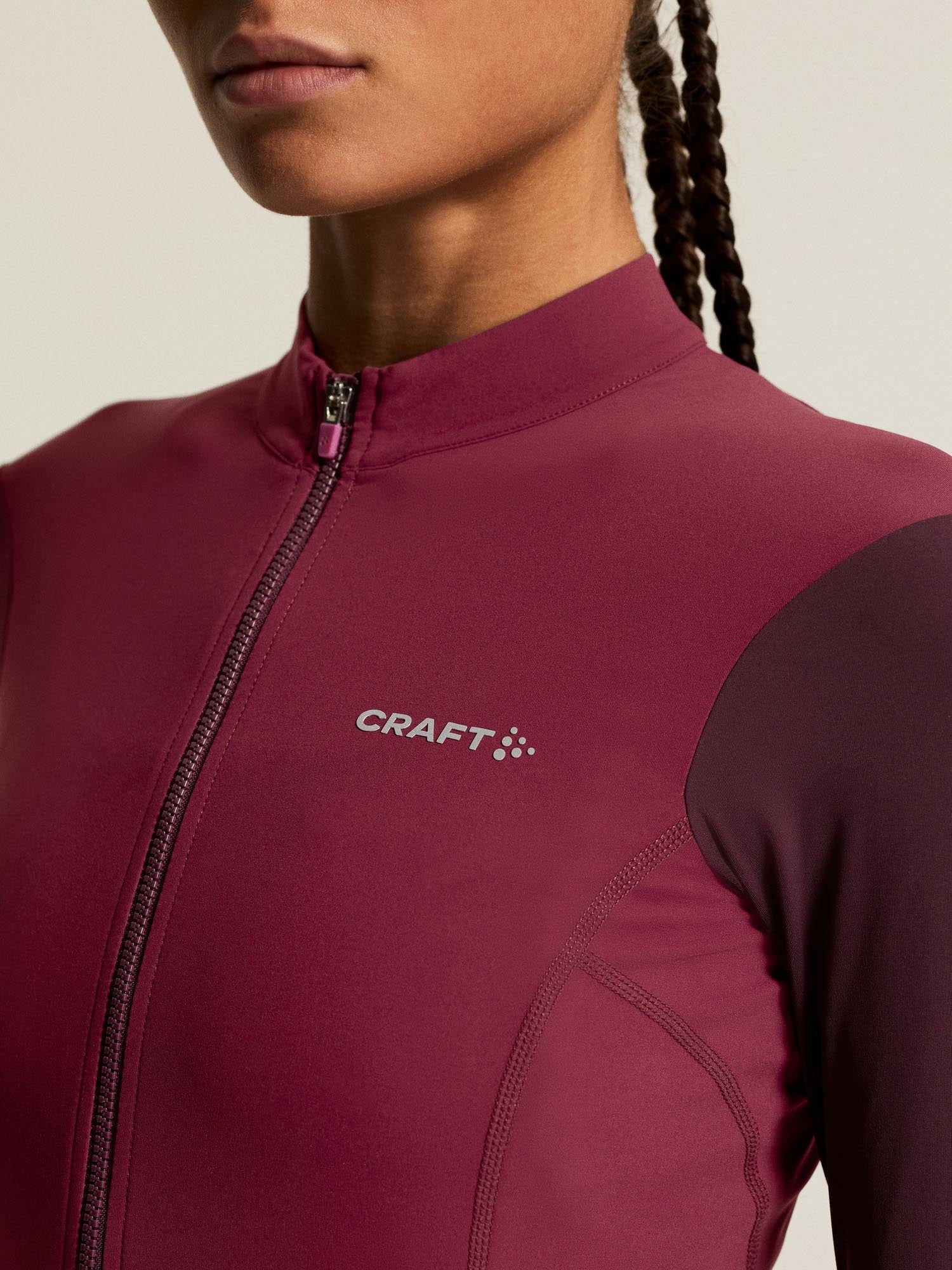 Endur Training LS Jersey W-Berries/Purple