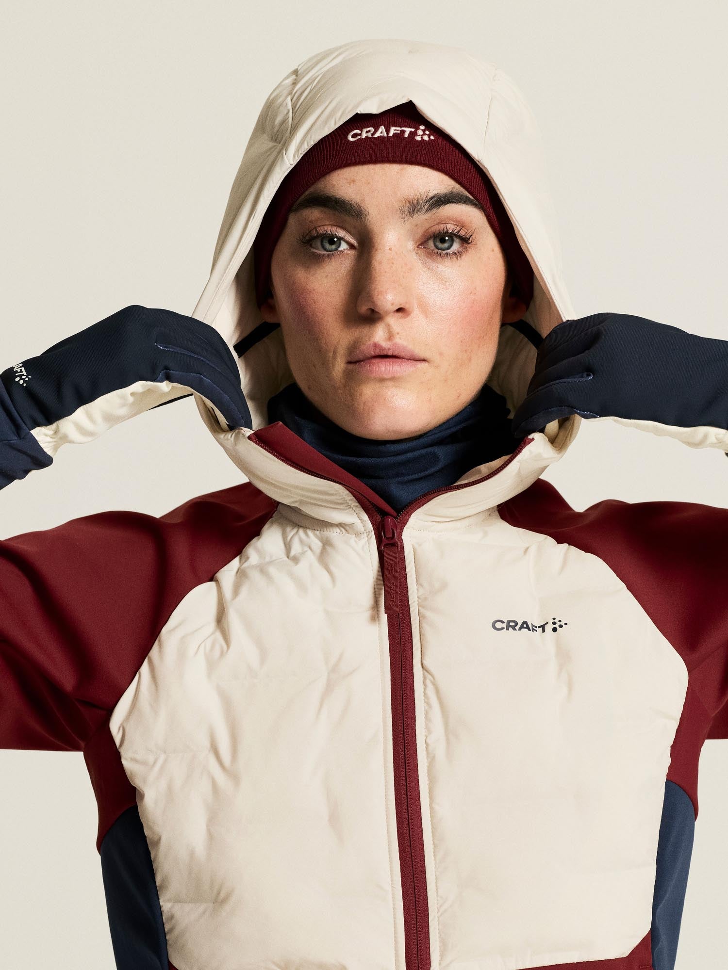 Pursuit Thermal Jacket 2 W-Dk Red/White