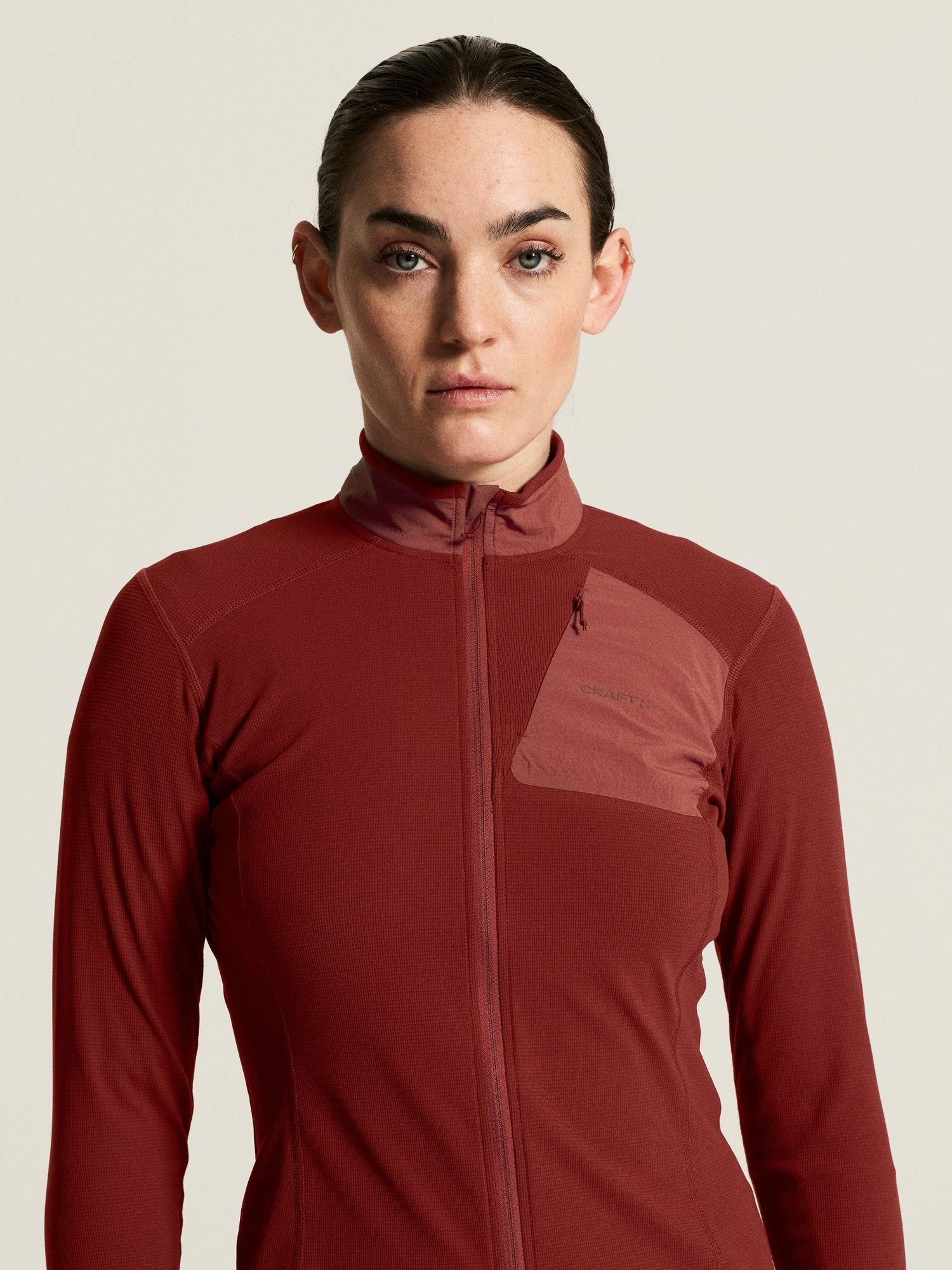 Speed FZ Midlayer Jacket W-Dk Red