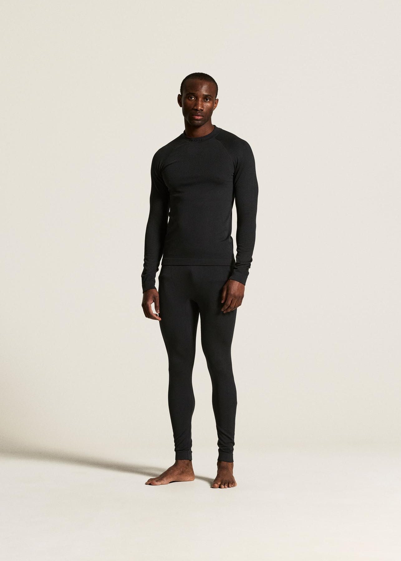 Pantalon confortable et chaud, taille M - Noir