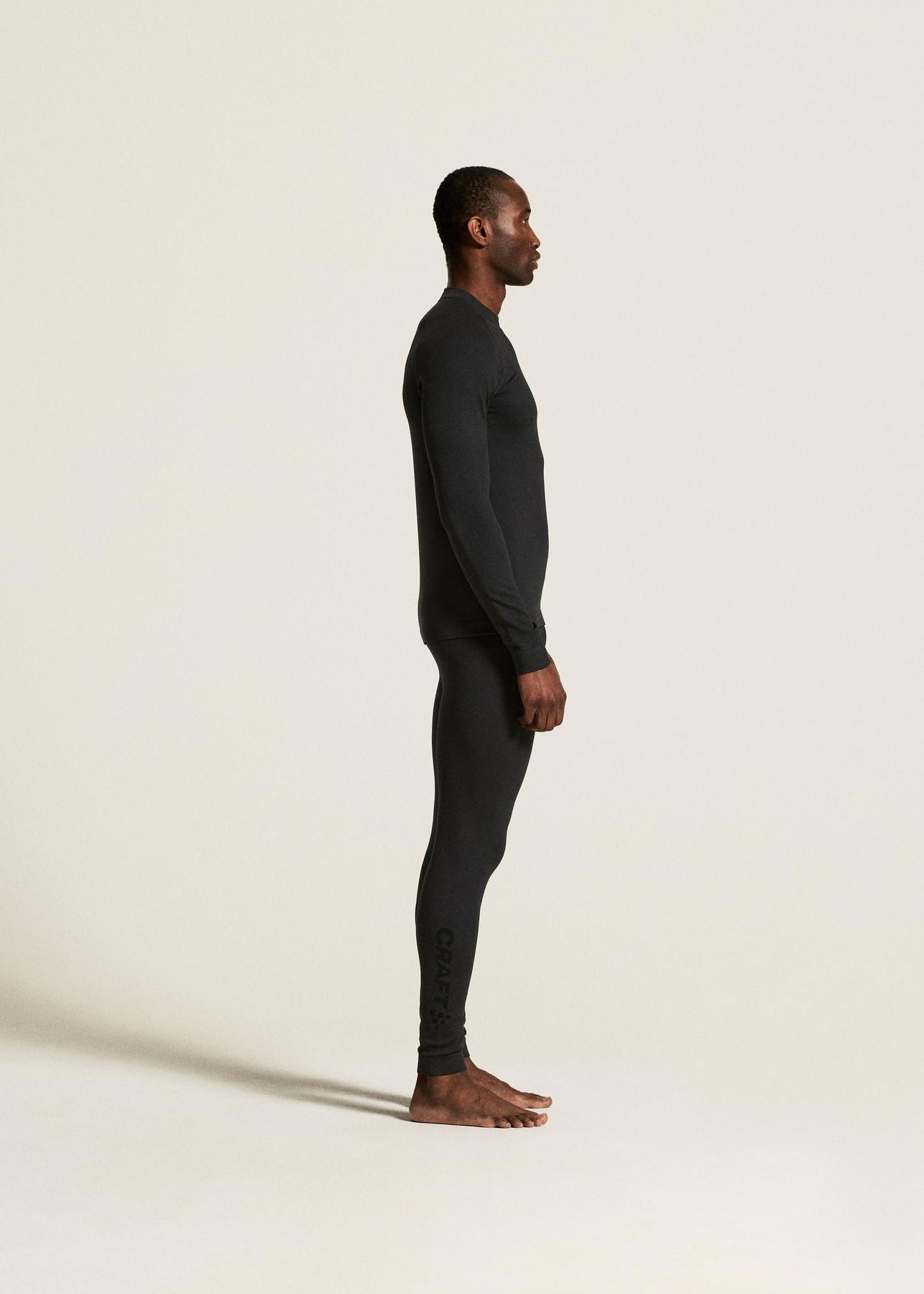 Pantalon confortable et chaud, taille M - Noir