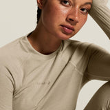 Wool Comfort RN LS W-Hay