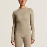 Wool Comfort RN LS W-Hay