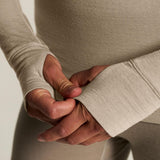 Wool Comfort RN LS W-Hay