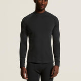 Wool Comfort RN LS M - Noir