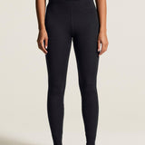 Pantalon confortable en laine W-Black
