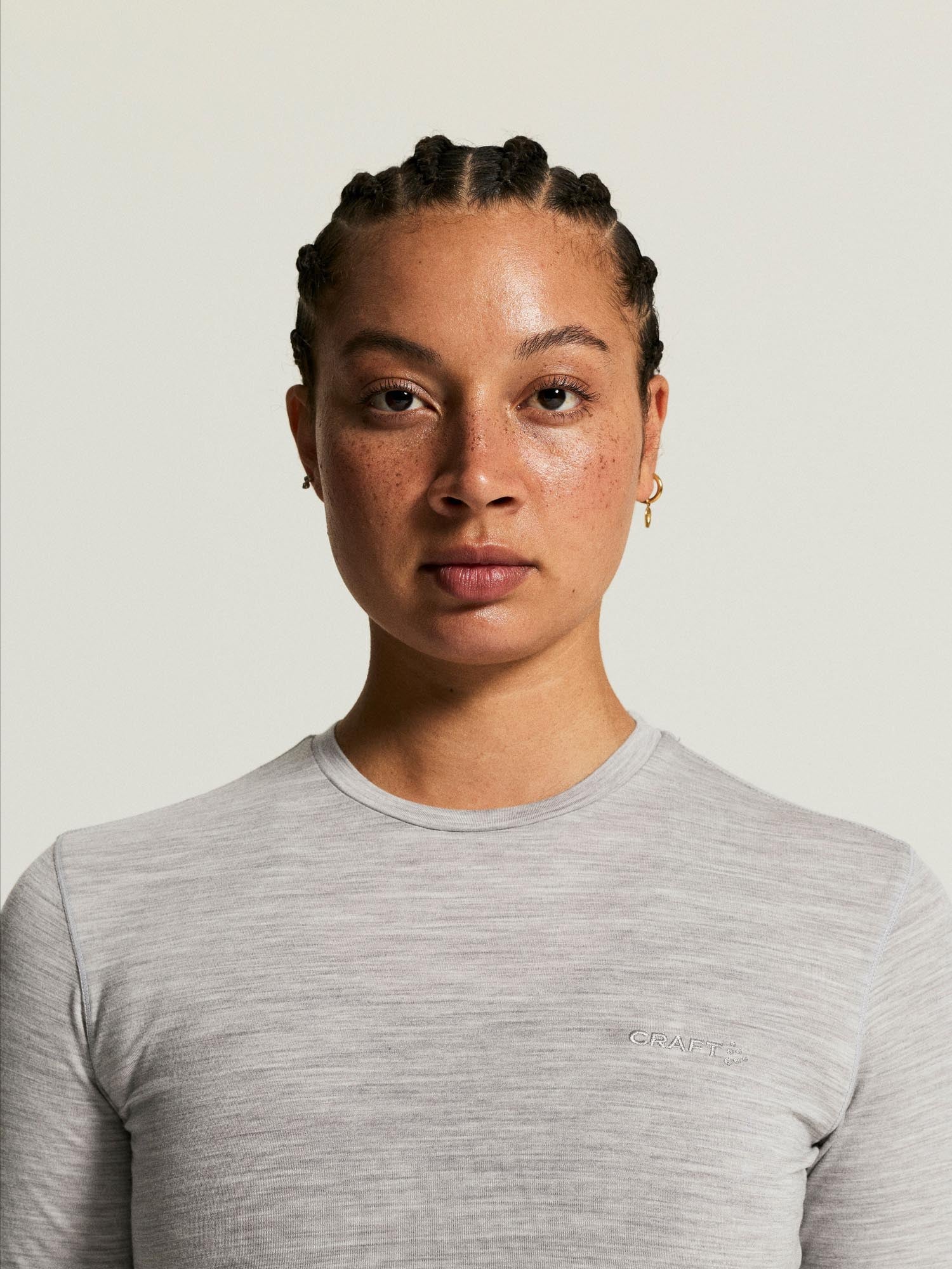 Laine 95 LS CN W - Gris chiné