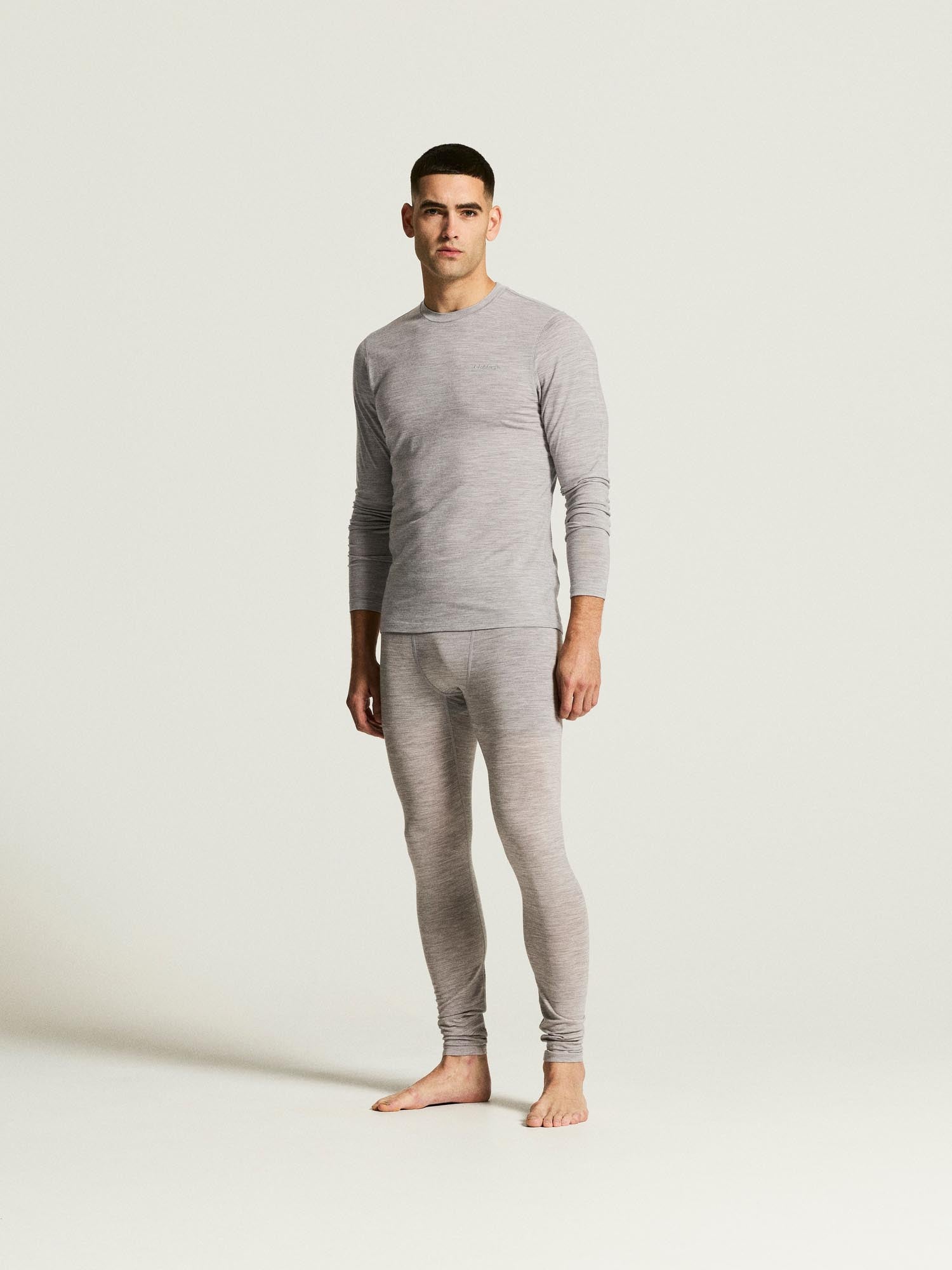 Laine 95 LS CN M - Gris chiné