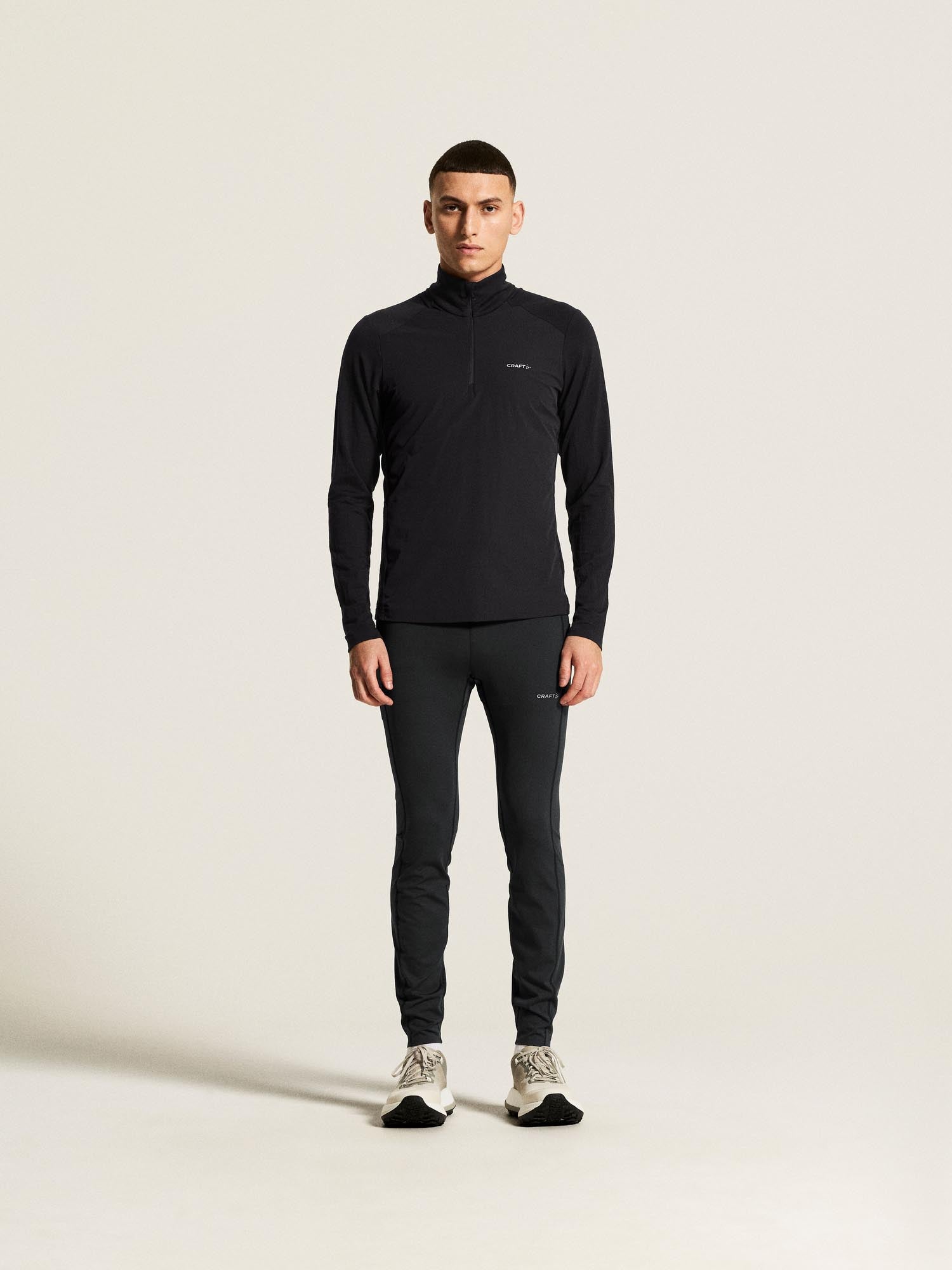 Wool Wind HZ LS M-Black