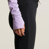 Collant coupe-vent en laine W-Black