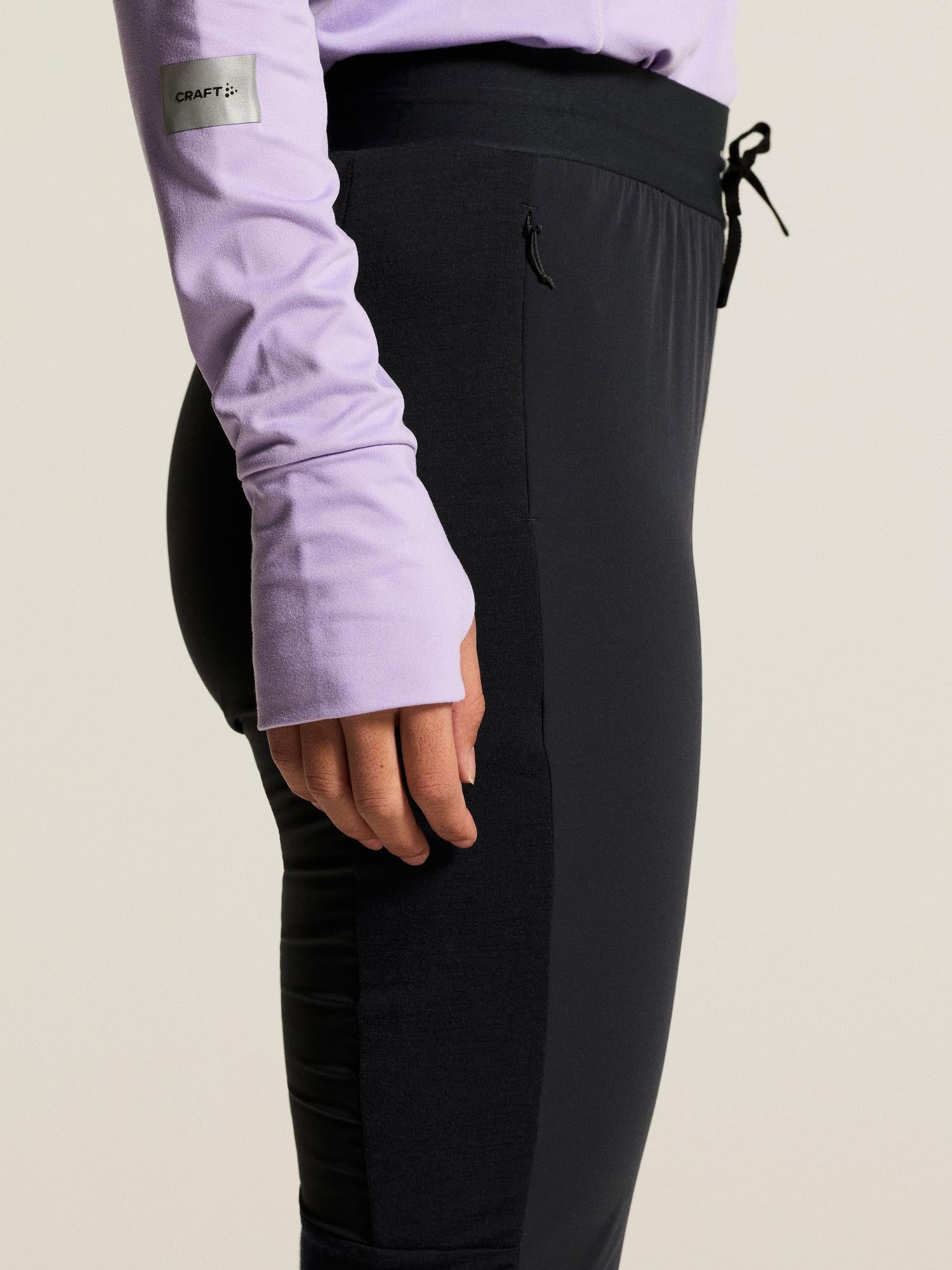 Wool Wind Tights W-Black