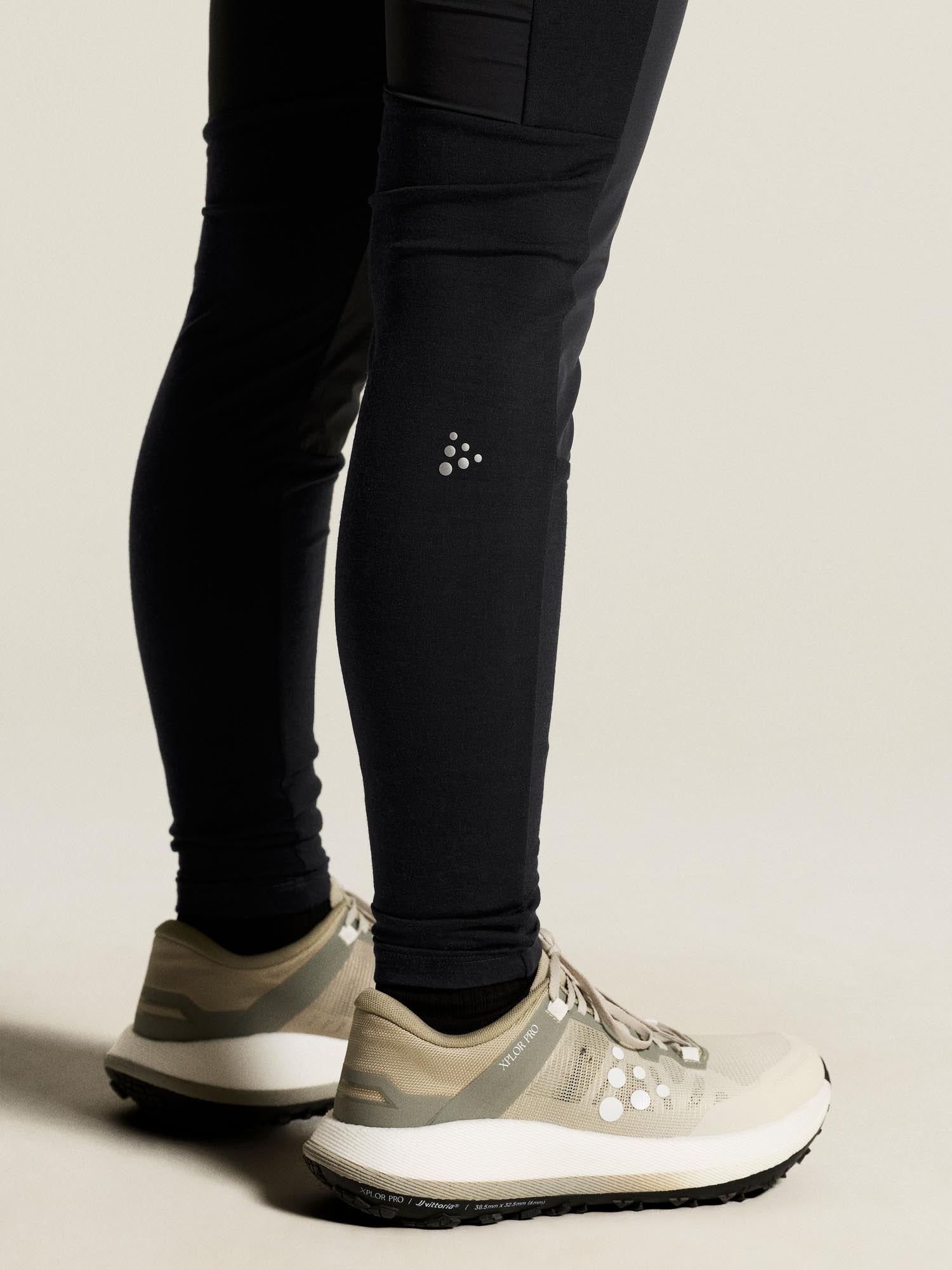 Wool Wind Tights W-Black