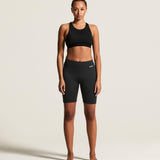 Wool Hybrid Sports Bra W-Black