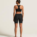 Wool Hybrid Sports Bra W-Black