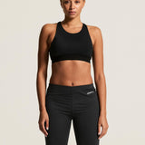 Wool Hybrid Sports Bra W-Black