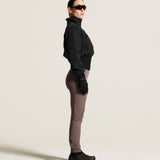 Speed Cropped Jacket W-Black