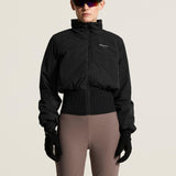 Speed Cropped Jacket W-Black
