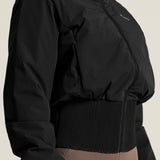 Speed Cropped Jacket W-Black