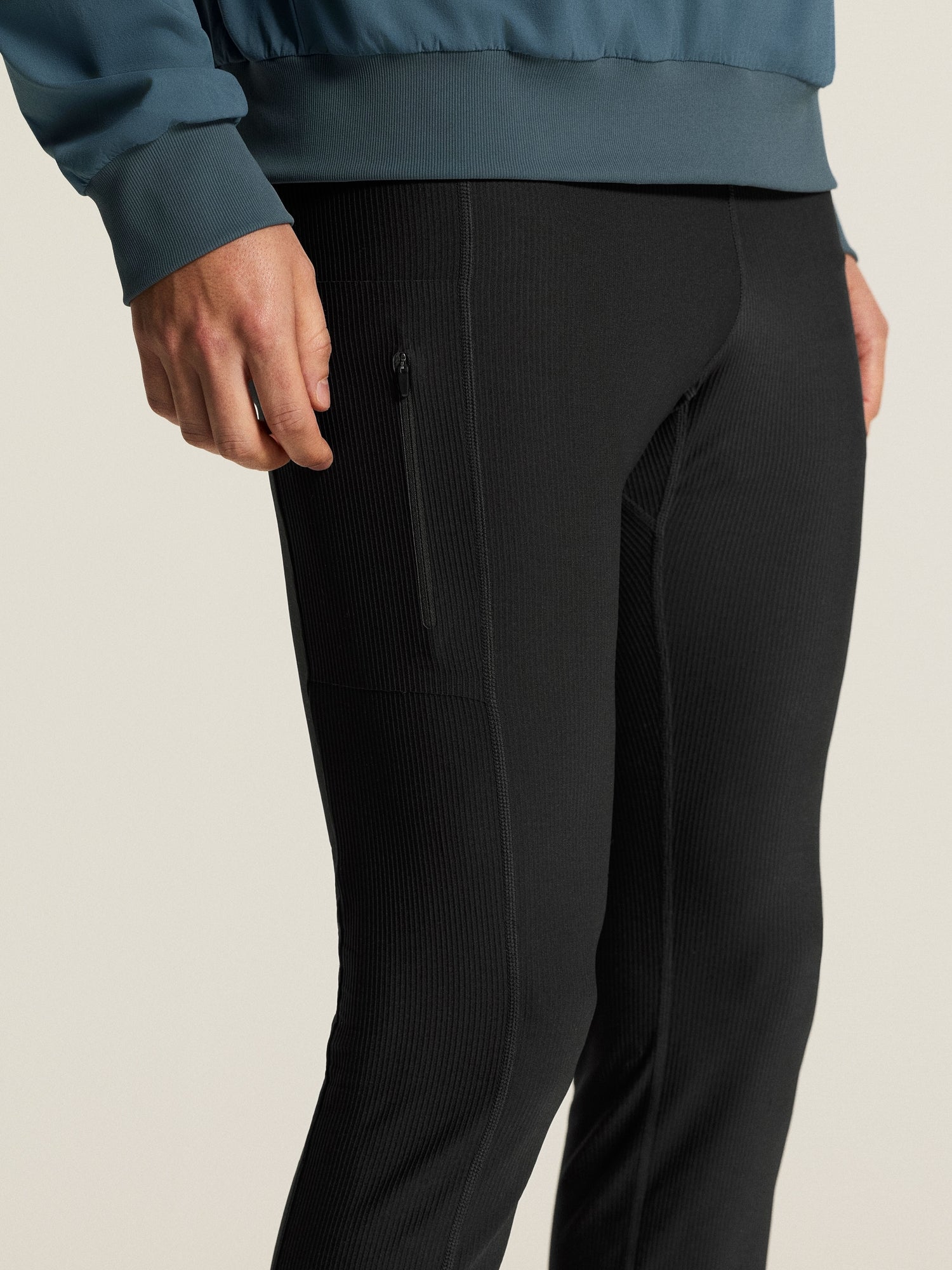 Hypervent Rib Tights M-Black