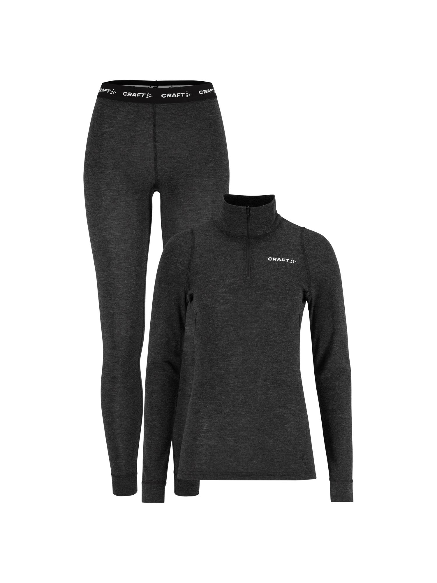 Wool Merino HZ Set W-Black/Melange