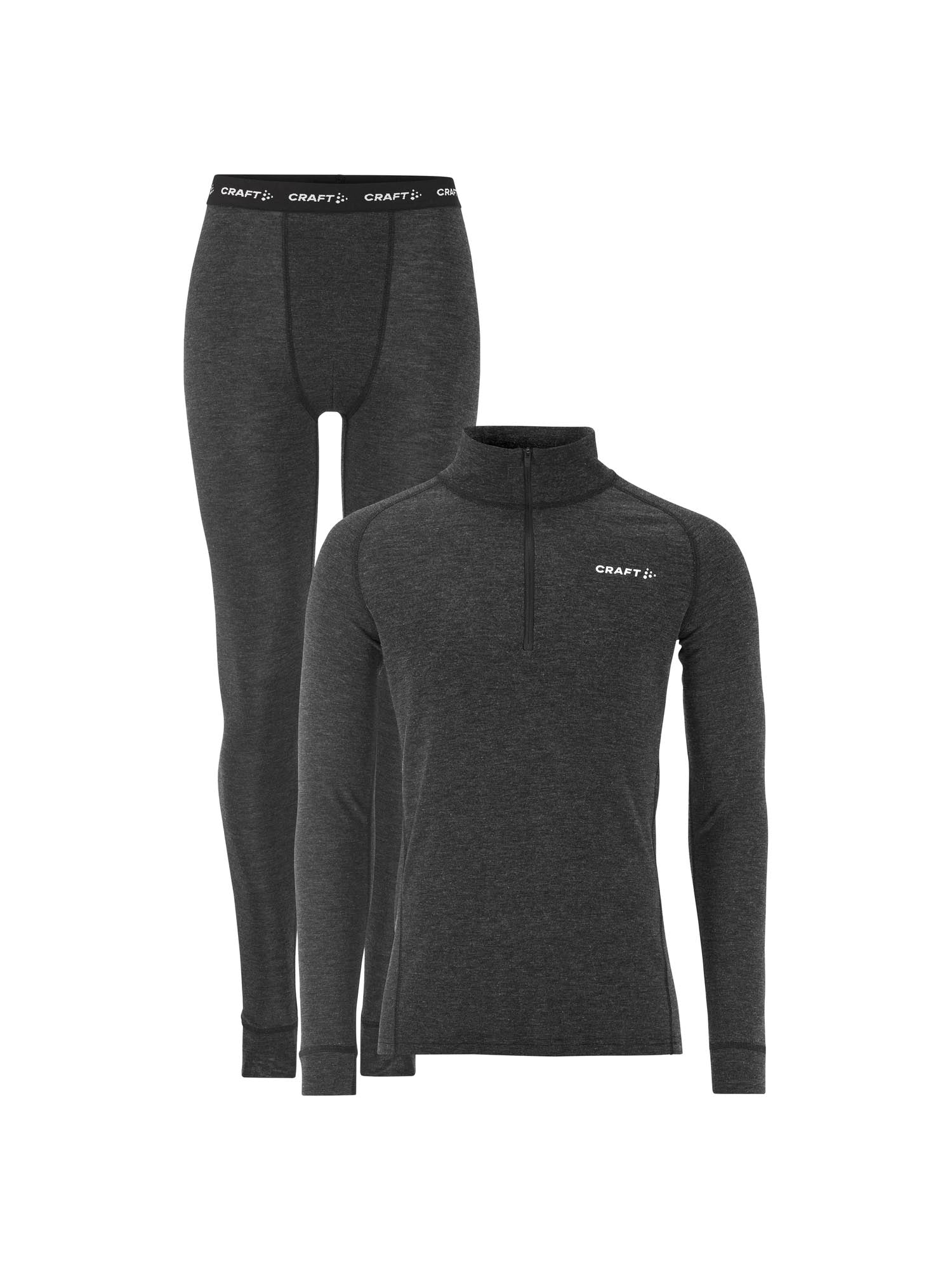 Wool Merino HZ Set M-Black/Melange