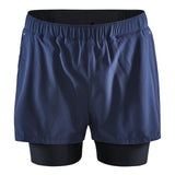 ADV Essence Short 2-en-1 Stretch M-BleuBleu foncé