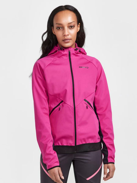 Craghoppers Women's Compresslite VIII Hooded Jacket - Fuchsia/Carnation  Pink - Beales department store