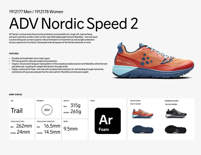 ADV Nordic Speed 2 W